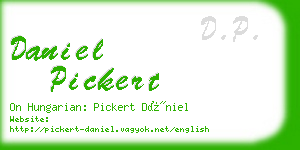 daniel pickert business card